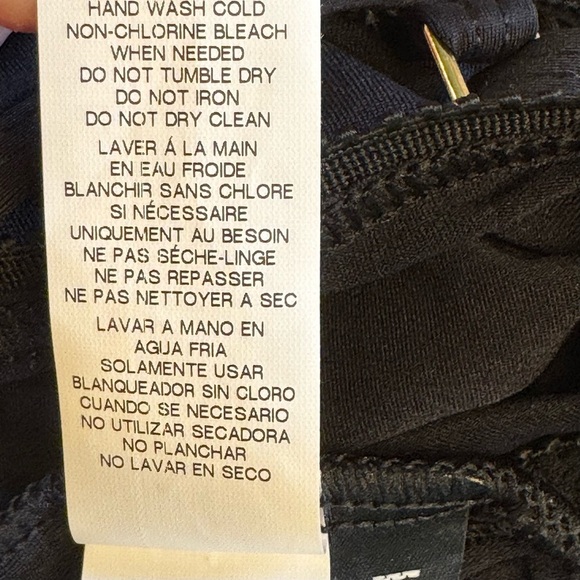 La Blanca Tankini Top Underwire LB8LA83 Size 6 Black New - Picture 11 of 12